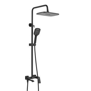 Душевая стойка Shevanik S4136H чёрный